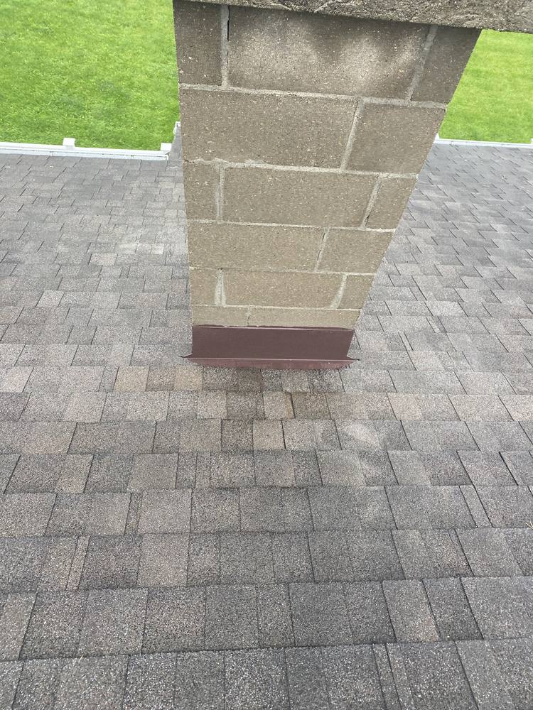 Block Chimney Re-Flash in West Michigan — photo 14 of 14