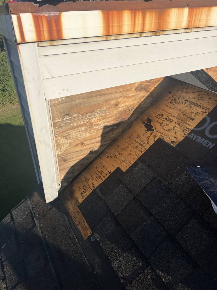 Chimney Chase Flashing Replacement in West Michigan — photo 5 of 13