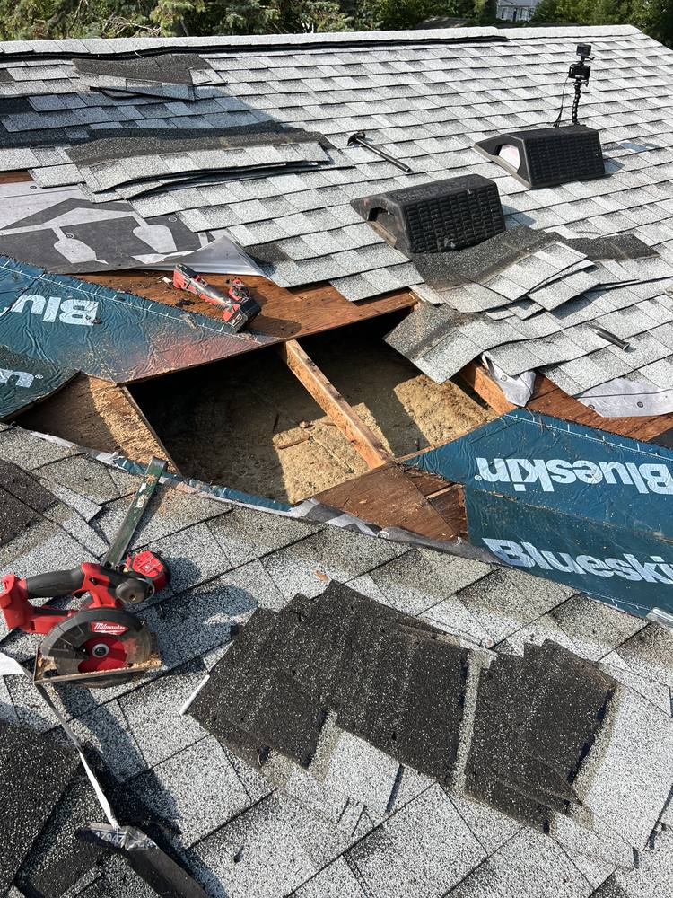 Chimney Flashing and Valley Replacement in West Michigan — photo 8 of 17