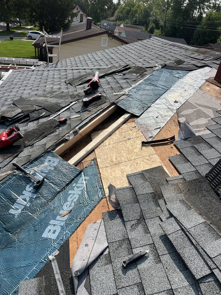 Chimney Flashing and Valley Replacement in West Michigan — photo 10 of 17
