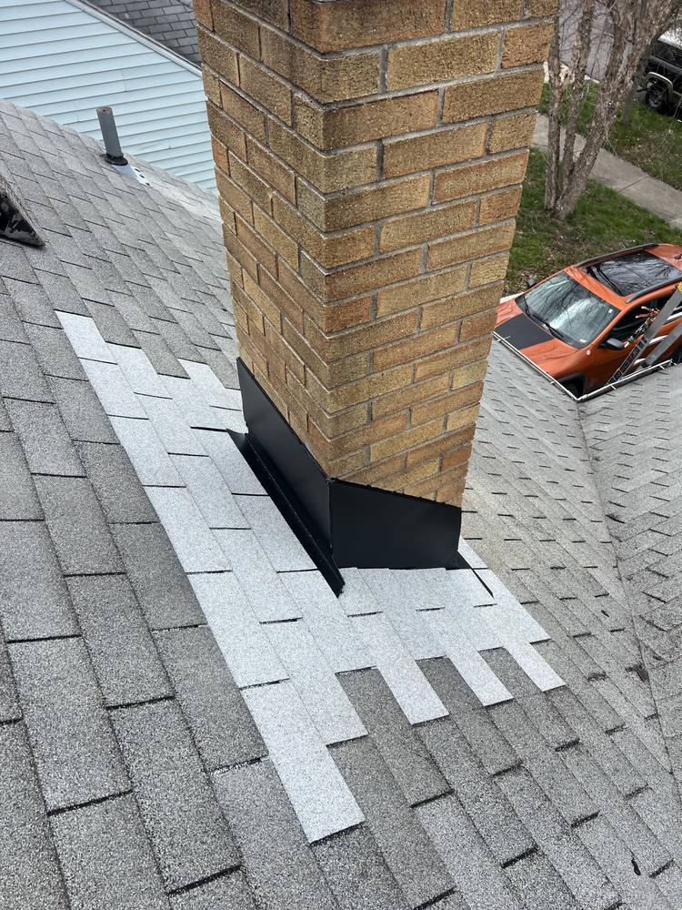 Chimney Flashing Rebuild in West Michigan — photo 9 of 10