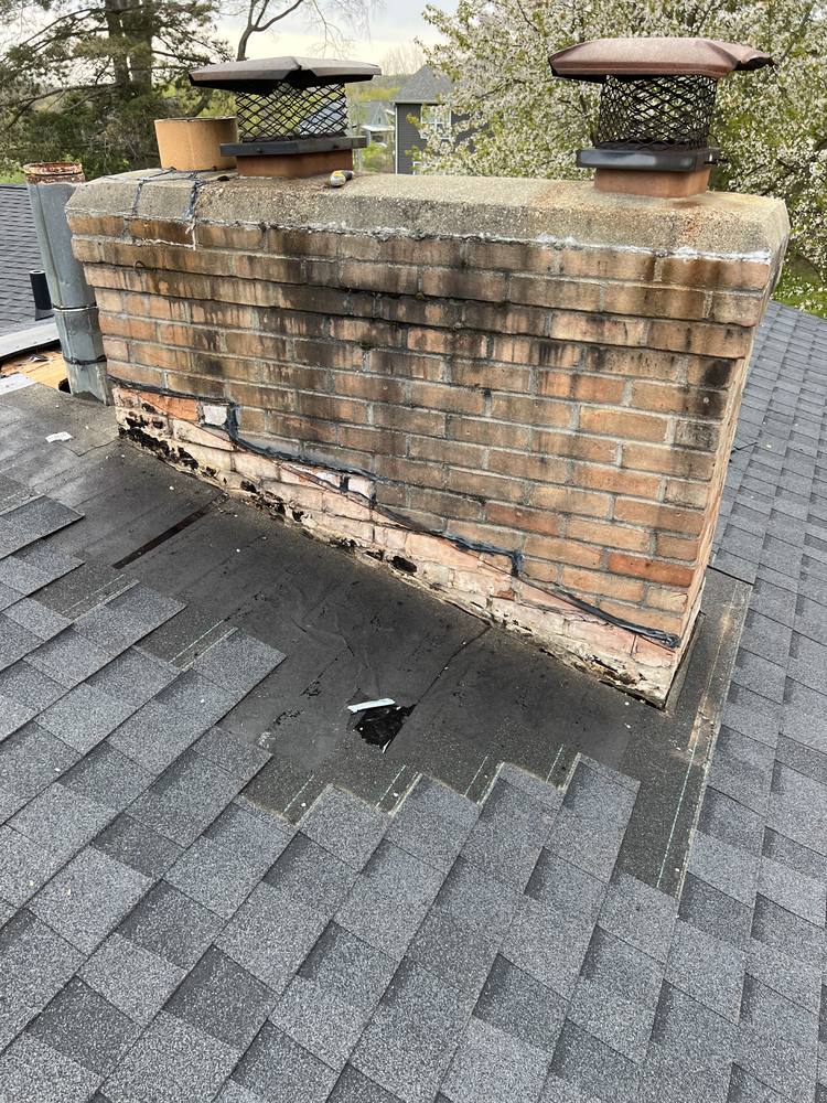 Chimney Flashing Replacement in West Michigan — photo 13 of 28