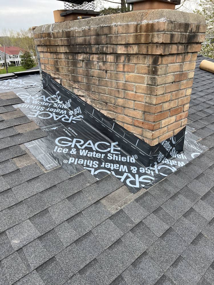 Chimney Flashing Replacement in West Michigan — photo 17 of 28