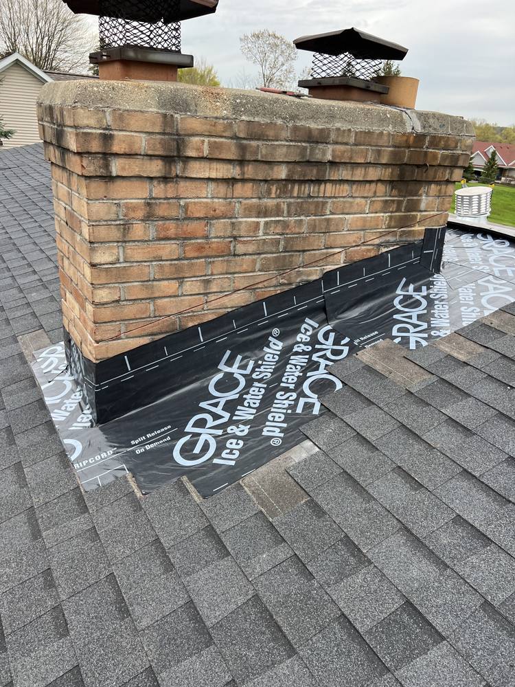 Chimney Flashing Replacement in West Michigan — photo 18 of 28