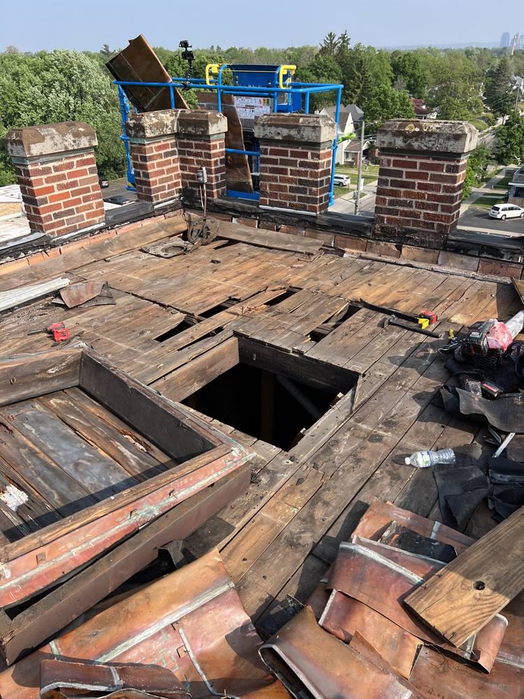 Church Bell Tower Flat Roof in West Michigan — photo 16 of 45