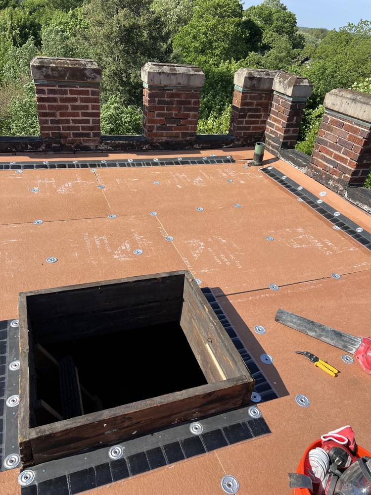 Church Bell Tower Flat Roof in West Michigan — photo 28 of 45