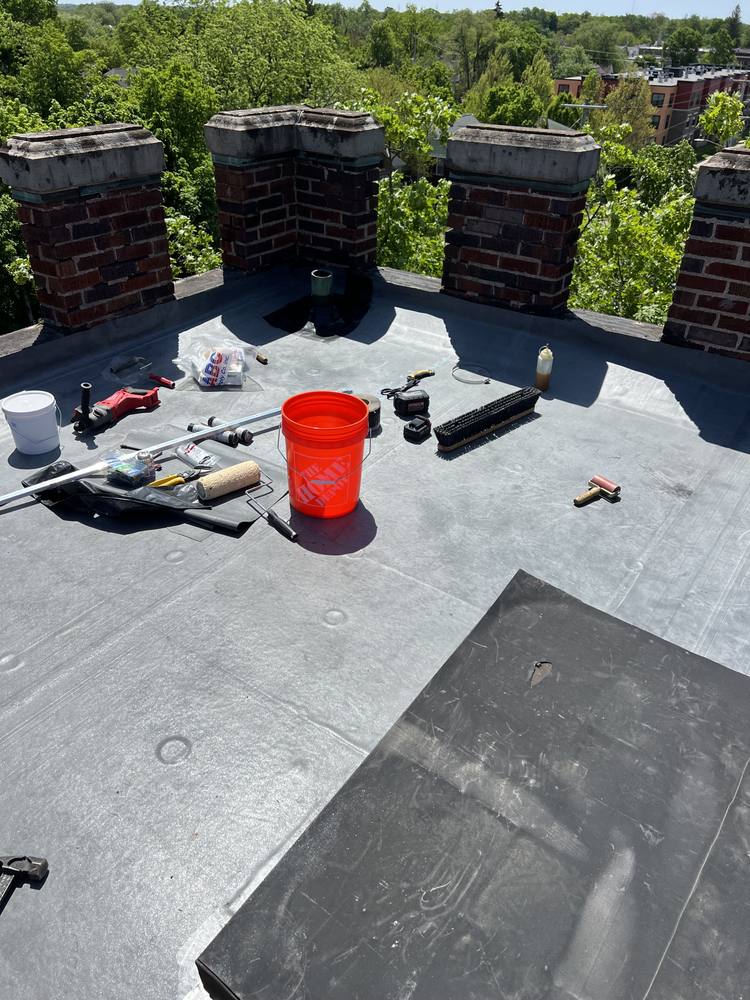 Church Bell Tower Flat Roof in West Michigan — photo 32 of 45