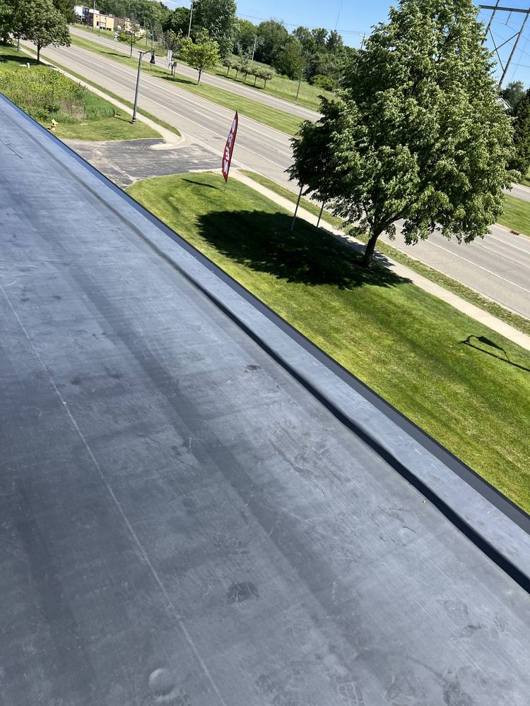 Commercial EPDM Wind Damage Repair in West Michigan — photo 8 of 11
