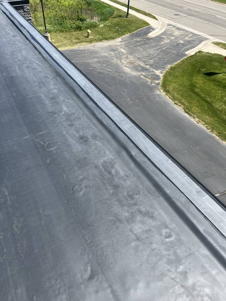 Commercial EPDM Wind Damage Repair in West Michigan — photo 10 of 11