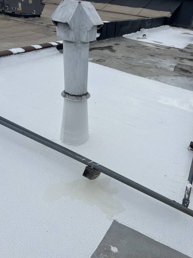 Commercial Flat Roof Silicone Repair in West Michigan — photo 10 of 10