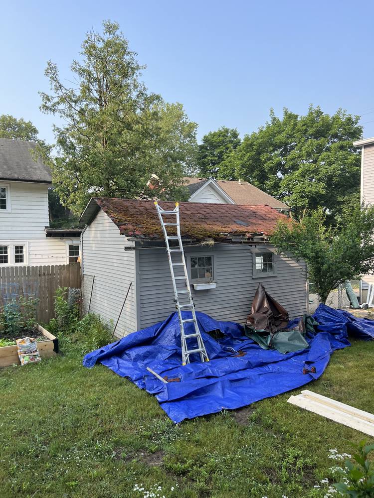 Garage Roof Rebuild in West Michigan — photo 17 of 35