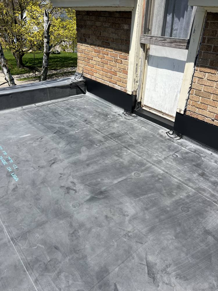 Residential EPDM (Rubber) Flat Roof in West Michigan — photo 46 of 55